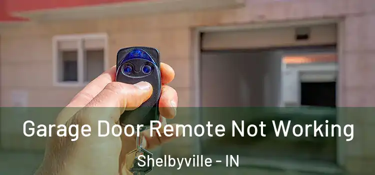  Garage Door Remote Not Working Shelbyville - IN